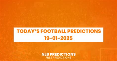 soccer predictions for this week.